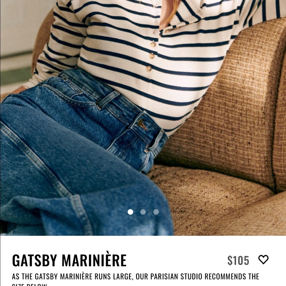 Sezane Gatsby Mariniere